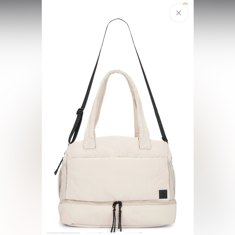 Free People Cream MVP Duffle Bag